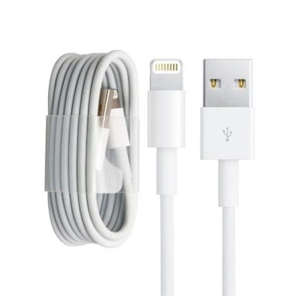 Picture of 20W USB-C to Lightning PD Data Cable for iPhone 13, 12, 11, X - Fast Charging & Data Transfer White