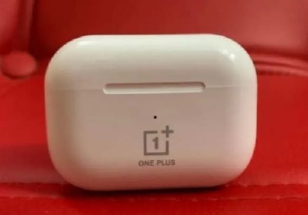 Picture of One plus AirPods Pro Tws Bluetooth V5.0 Wireless Earbuds - Bluetooth Headphone White