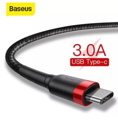 Picture of Baseus Cafule Quick Charge 3.0 USB to Type C Cable 2 meter/1 meter Black