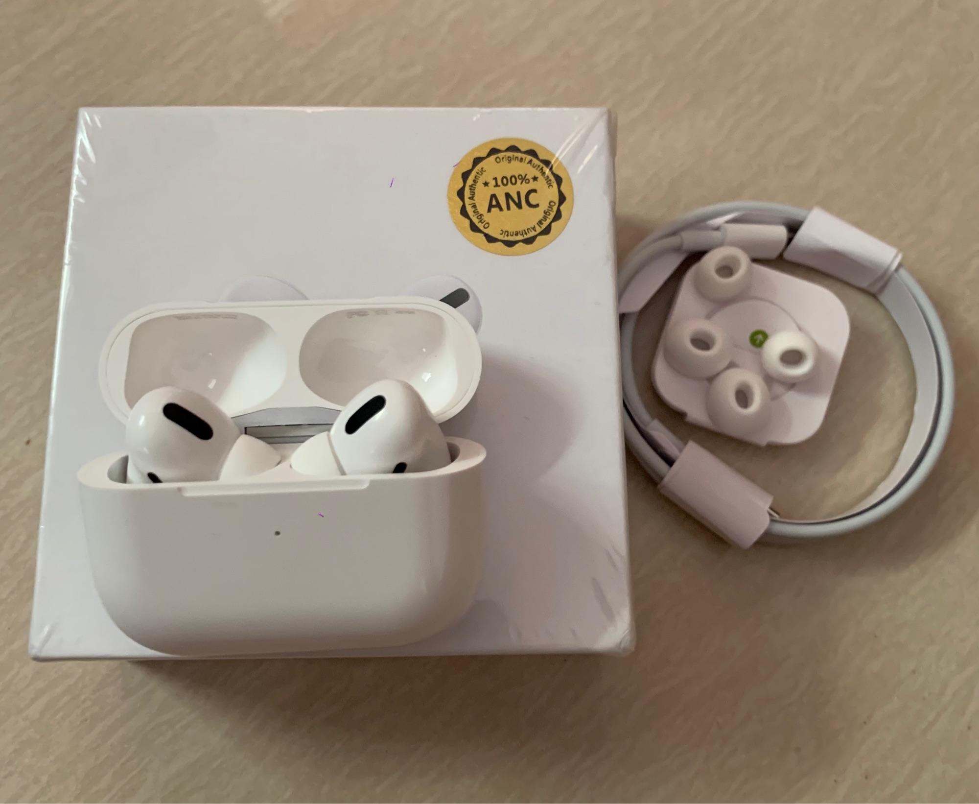 Picture of AirPods Pro Bluetooth Earbuds IPX4 Waterproof In-Ear Earphone White