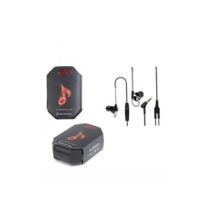 Picture of QKZ Dm10 Zinc Alloy HIFI Metal earphone in headphone Black