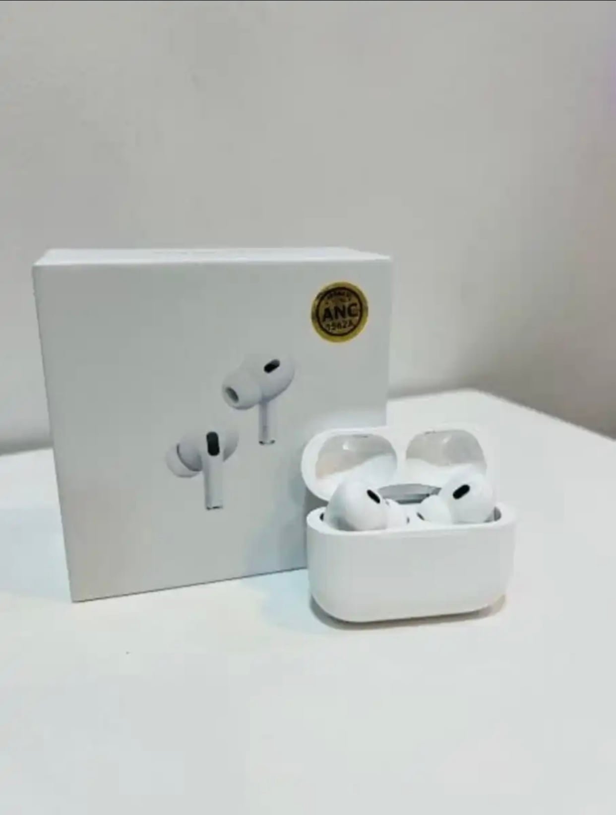 Picture of Apple AirPods Pro (2nd Generation) Wireless Earbuds with MagSafe Charging Case,Active(ANC) White