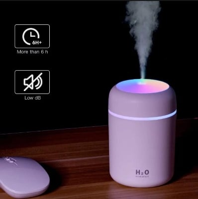 Picture of Portable 300Ml Aroma Diffuser And Purifier - Humidifier Black
