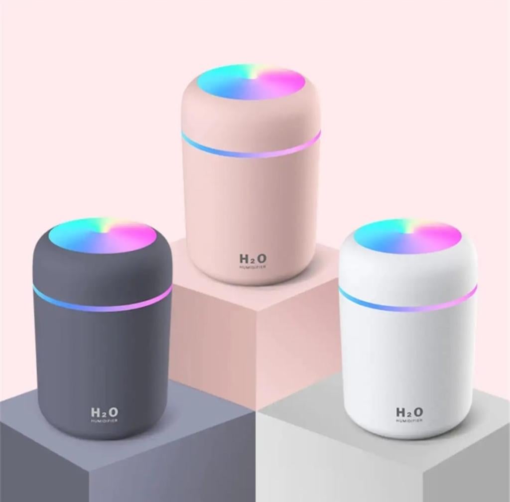 Picture of Portable 300Ml Aroma Diffuser And Purifier - Humidifier Black