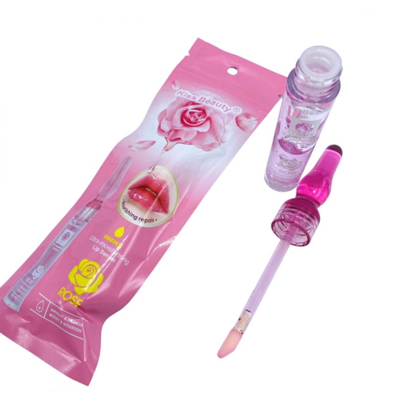 Picture of Kiss Beauty Ultra Moisturizing Rose Essence Lip Serum (5 ml) | Kiss Beauty Lip Serum