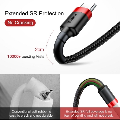 Picture of magnet cable x cable Led Magnetic Charging USB Cable 2A Charging Cable Multicolor