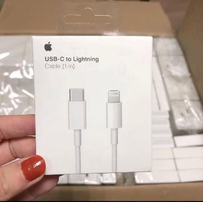 Picture of 20W USB-C to Lightning PD Cable for iPhone 8 to 15 Series - Fast Charging White