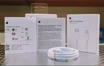Picture of 20W USB-C to Lightning PD Cable for iPhone 8 to 15 Series - Fast Charging White