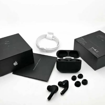 Picture of AirPods Pro specials Black Edition Dubai wireless Earbuds Black