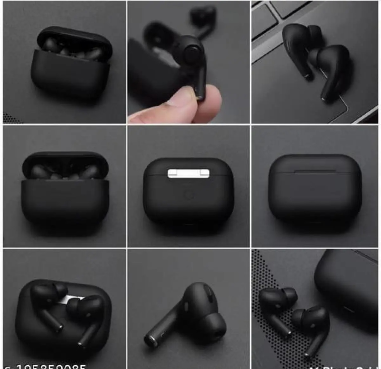 Picture of AirPods Pro specials Black Edition Dubai wireless Earbuds Black