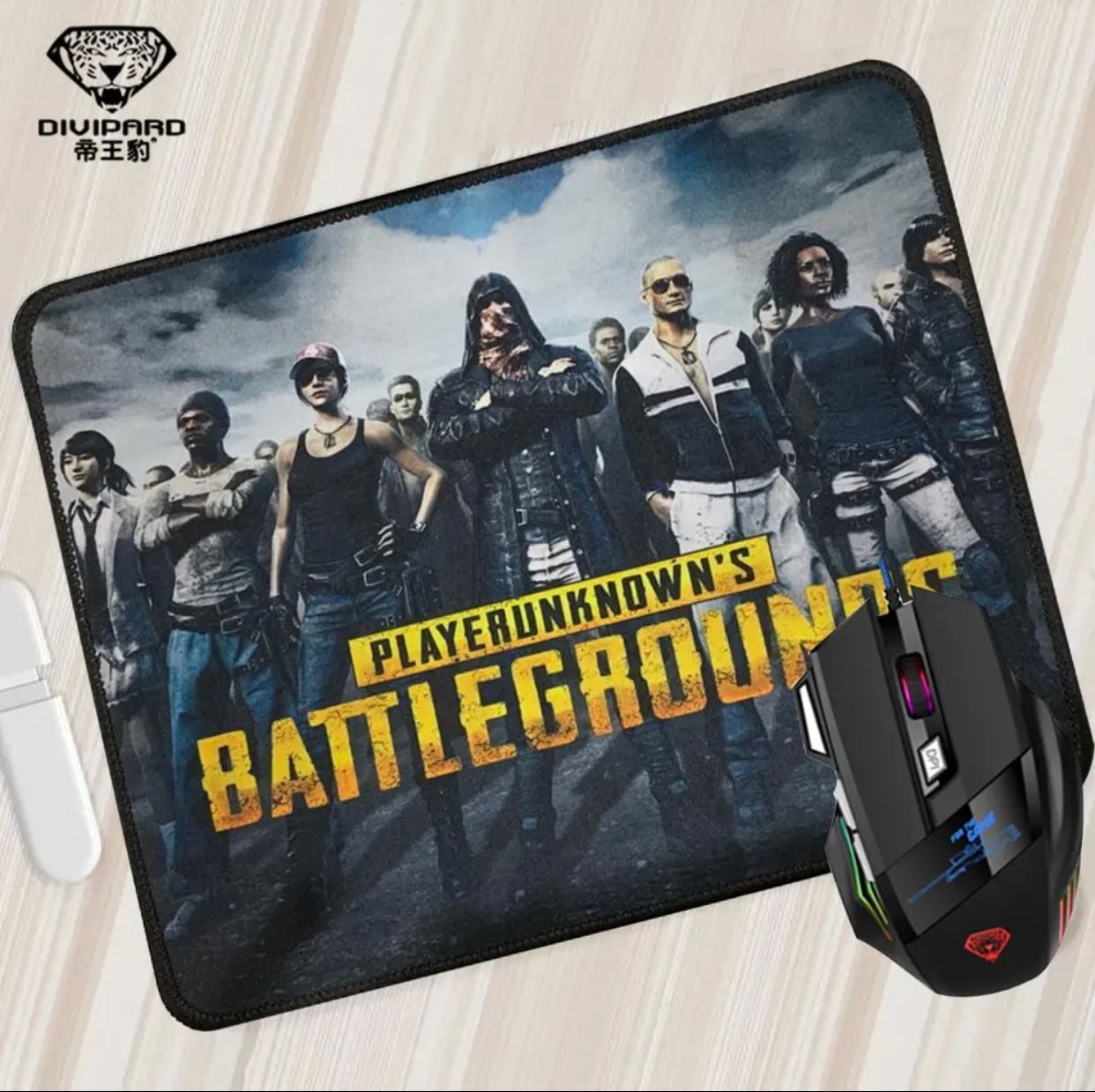 Picture of 5 in 1 Bluetooth Gaming Keyboard Mouse Converter Combo for Smartphone, play your mobile games using the keyboard and the mouse Gaming Accessory Kit (Multicolor, For Android, iOS) Black