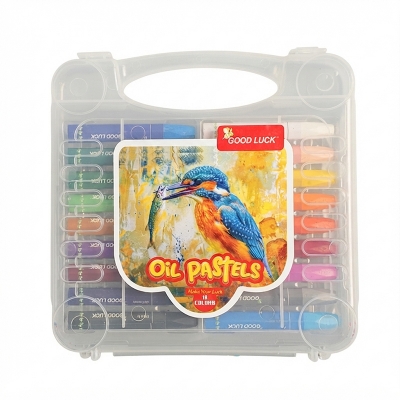 Picture of Good Luck Oil Pastel Pencil - 18 Pcs - Multi Color