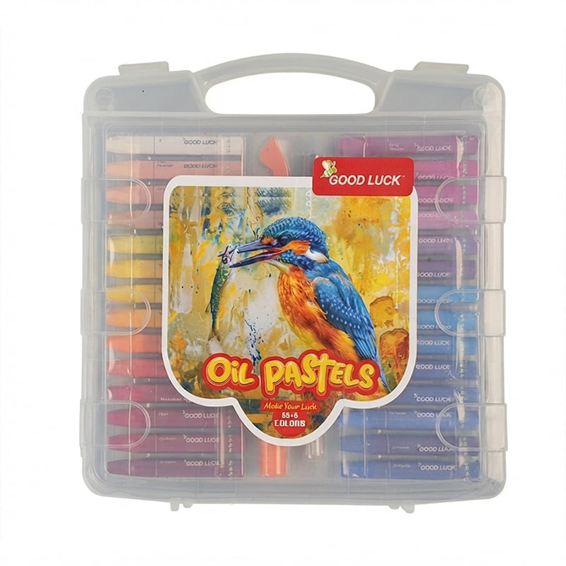 Picture of Good Luck Oil Pastel Pencil - 55 + 5 Pcs - Multi Color