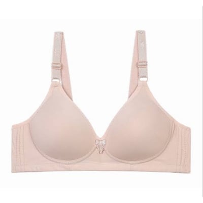 Picture of Soft Comfortable Skin Colour Foam Bra for Women 100% Good quality - Skin