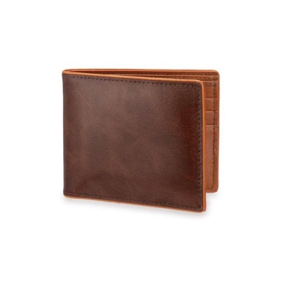 Picture of 100%_GENUINE SHORT LEATHER WALLET FOR MEN - Brown