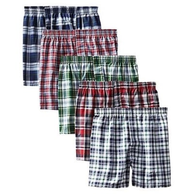 Picture of Cotton Men's Woven Boxer Underwear -1p - Multicolor