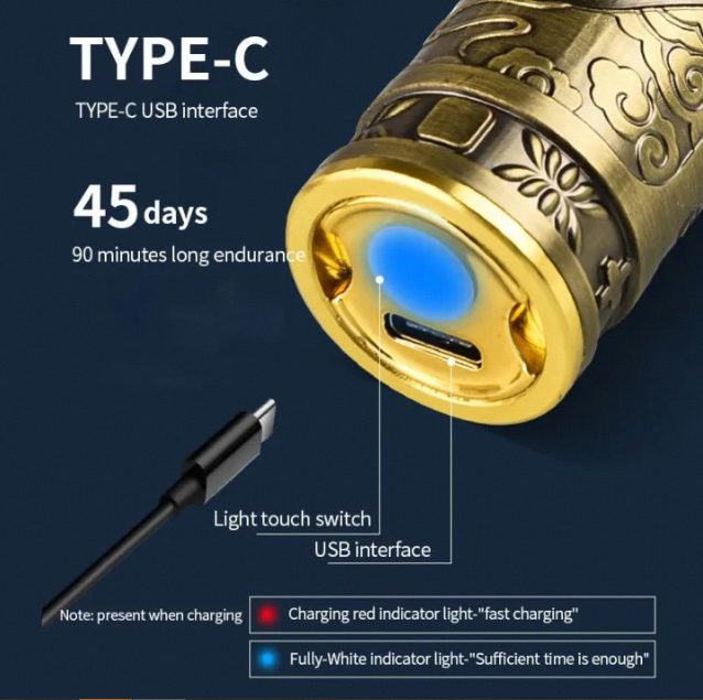 Picture of Vintage T9 trimmer Electric Professional Hair Clipper Hair Cutting Machine Trimmer for Men Type-C Charging