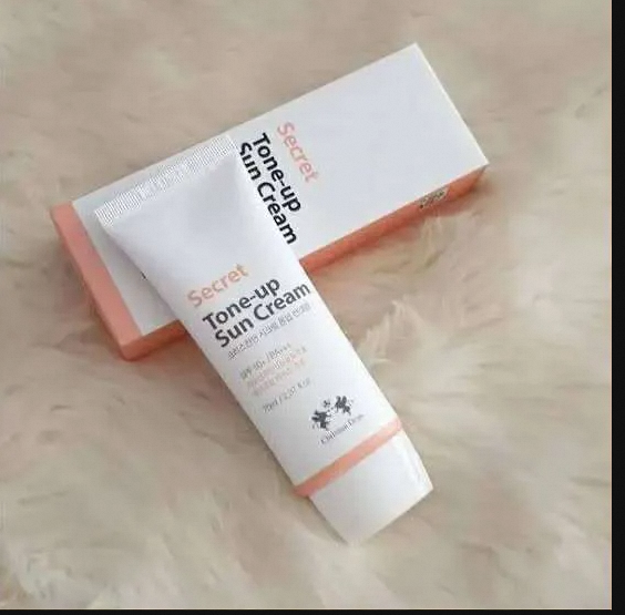 Picture of Christian Dean Secret Tone-Up Sun Cream with SPF50+ - 70ml Multicolor