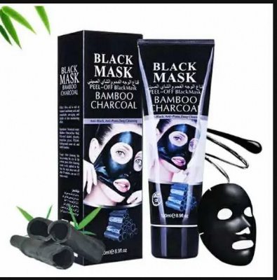 Picture of Bamboo Charcoal Peel-Off Black Mask - Blackhead Remover Mask peel off