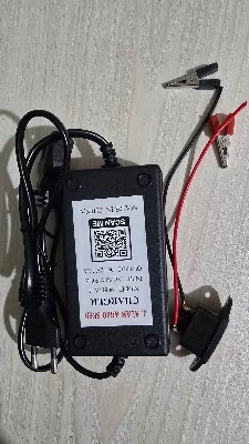 Picture of 12V 9AH Battery With Dc 8" Fan With Battery Charger / CSB 12V 9Ah Battery + Arix DC Car Fan 8" + 12V Battery Charger + Connector = Combo Package-Multicolor