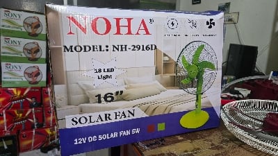 Picture of Noha 16-Inch Solar Fan: Harness Solar Power for Efficient and Eco-Friendly Cooling=-a Unique Choice For Your Needs