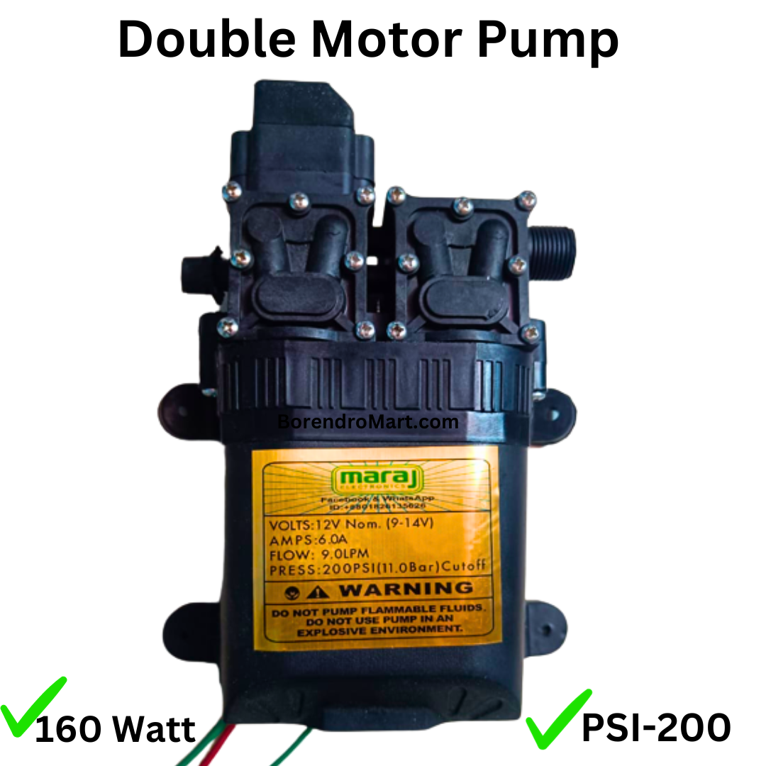 Picture of Bike & Car Washing Water Pump double Motor - 180 Watt-Black