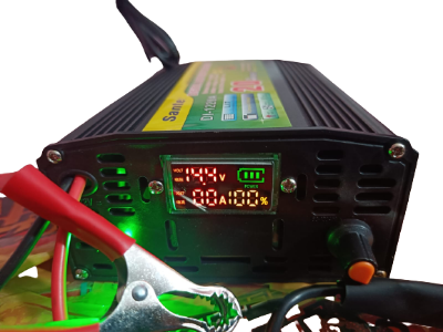 Picture of 20A Digital Automatic Battery Charger / Auto Cut System 20A Digital Display Charger-Black