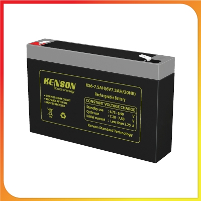 Picture of 6V7.5AH KENSON Battery For Recharable Fan , Kids Toy-Grey