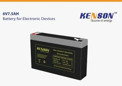 Picture of 6V7.5AH KENSON Battery For Recharable Fan , Kids Toy-Grey