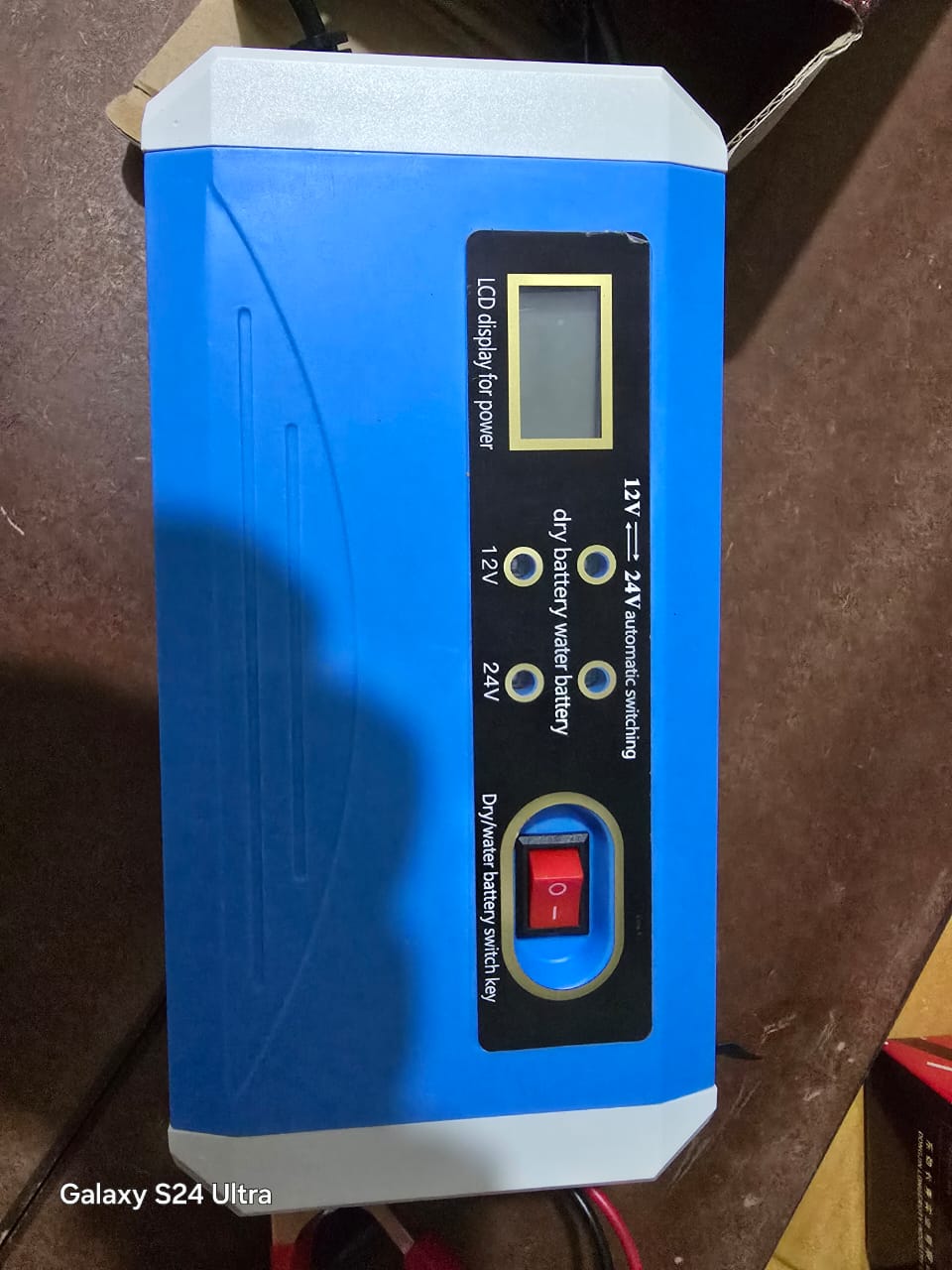 Picture of 12v & 24v Digital Battery Charger 10A- 10A Automatic Battery Charger for wet dry lead-acid battery Smart Charge