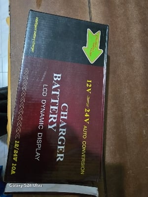 Picture of 12v & 24v Digital Battery Charger 10A- 10A Automatic Battery Charger for wet dry lead-acid battery Smart Charge