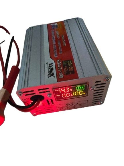 Picture of 12v 10A Digital Display Battery Charger / MT Intelligent Battery Charger MT-1210A 100V-240V Lead Acid Battery Charger with LED Display