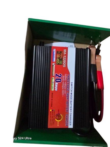 Picture of MT 12v 20A Digital Battery Charger Full Auto & Digital Display For IPS Battery, Dry Battery, acid Battery, Solar Battery