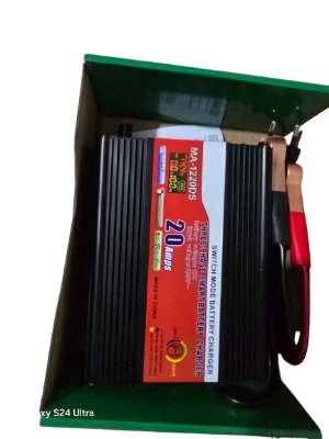 Picture of MT 12v 20A Digital Battery Charger Full Auto & Digital Display For IPS Battery, Dry Battery, acid Battery, Solar Battery