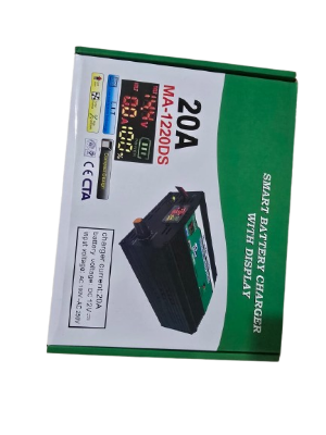 Picture of MT 12v 20A Digital Battery Charger Full Auto & Digital Display For IPS Battery, Dry Battery, acid Battery, Solar Battery