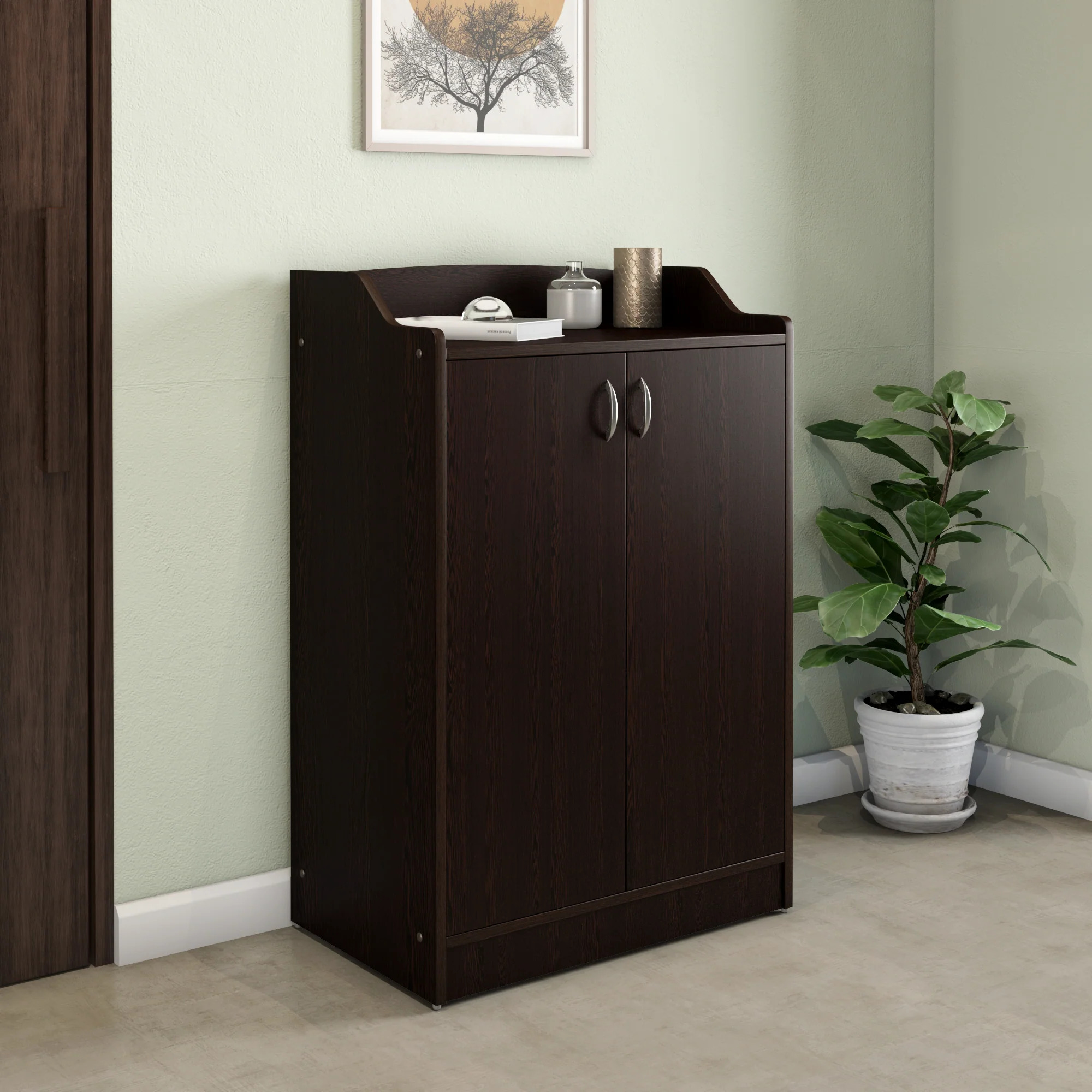 Picture of RK Shoe Cabinet for Entryway or Shoe Rack Storage Organizer