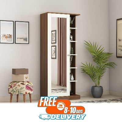 Picture of RK স্টোরেজ সহ  নতুন ডিজাইনের ড্রেসিং টেবিল - dressing table-Shan Teak- White