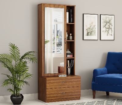 Picture of RK Modern and Trendy BOX Dressing Table with Multiple Shelves and Drawers
