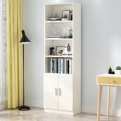 Picture of RK Modern Library Book Shelf Standing Display Shelve Rack Engineered Wood Bookcase Bookshelf Showpiece Rack with Storage Cabinet