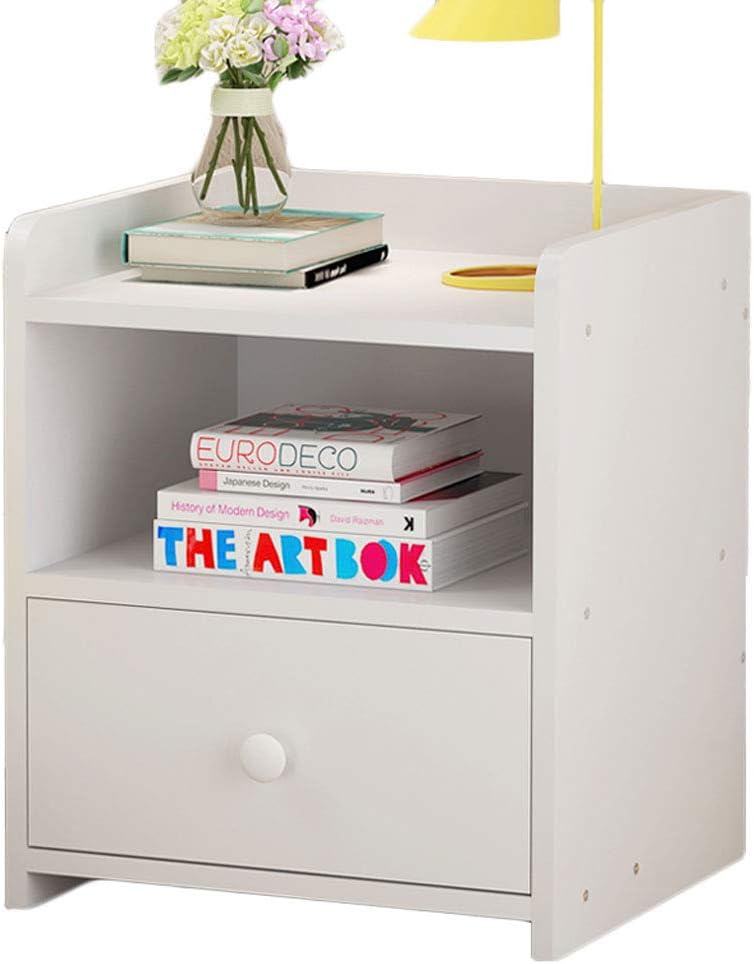 Picture of RK MDF M07 Bedside Table, Side Table, Bedside Table with Drawer, Home Furniture, Bedroom, Night Storage Cabinet, Bedside Table