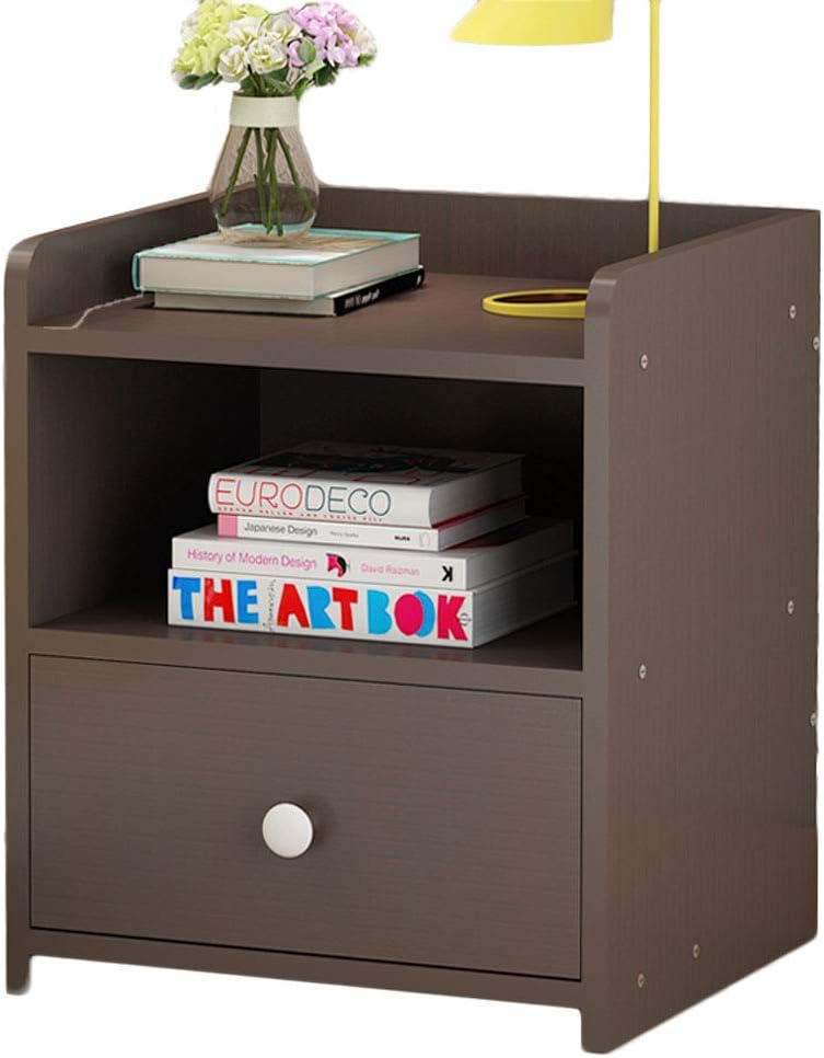 Picture of RK MDF M07 Bedside Table, Side Table, Bedside Table with Drawer, Home Furniture, Bedroom, Night Storage Cabinet, Bedside Table