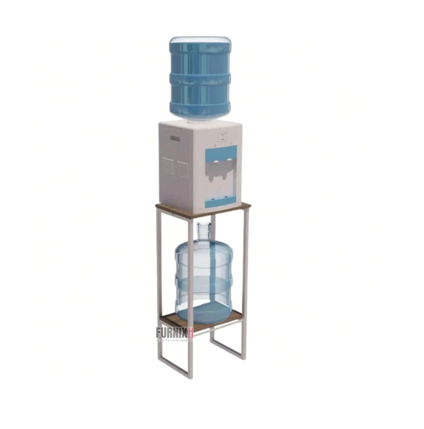 Picture of 2-Tier Heavy Duty Metal Water Purifier Rack - Sturdy Water Jug & Bottle Holder Storage Rack