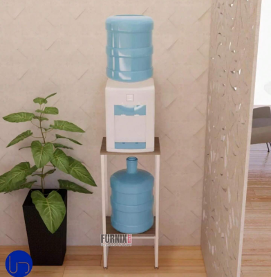 Picture of 2-Tier Heavy Duty Metal Water Purifier Rack - Sturdy Water Jug & Bottle Holder Storage Rack