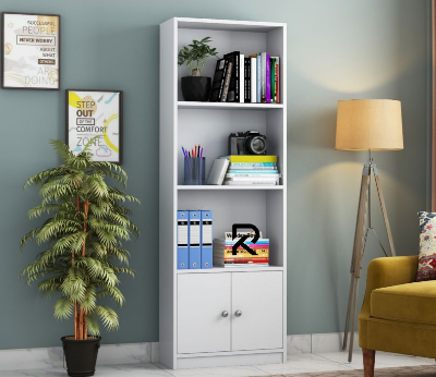 Picture of Best Choice RK Book Shelf Shelving Stand Display Shelve Engineered Wood Bookshelf Showpiece Rack with Storage Cabinet