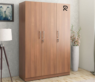 Picture of Premium Quality - RK 3 Door Engineer Wood Wardrobe/ Almirah/Cupboard - Vintage Choice - Expression of Yourself - Simple Aftercare