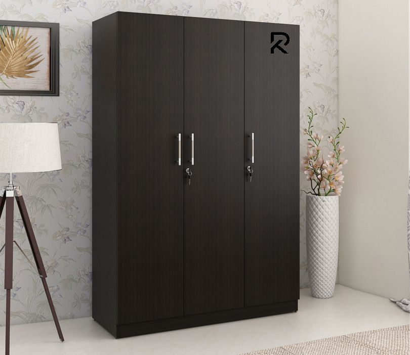 Picture of Premium Quality - RK 3 Door Engineer Wood Wardrobe/ Almirah/Cupboard - Vintage Choice - Expression of Yourself - Simple Aftercare