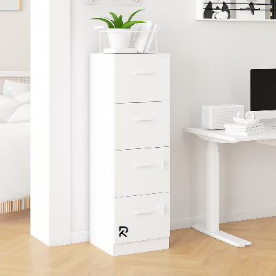 Picture of RK  A4 Filing Cabinet with 2 Lockable Drawers – Durable Office File Organizer & Secure Storage Solution for Office, School & Home Workspace
