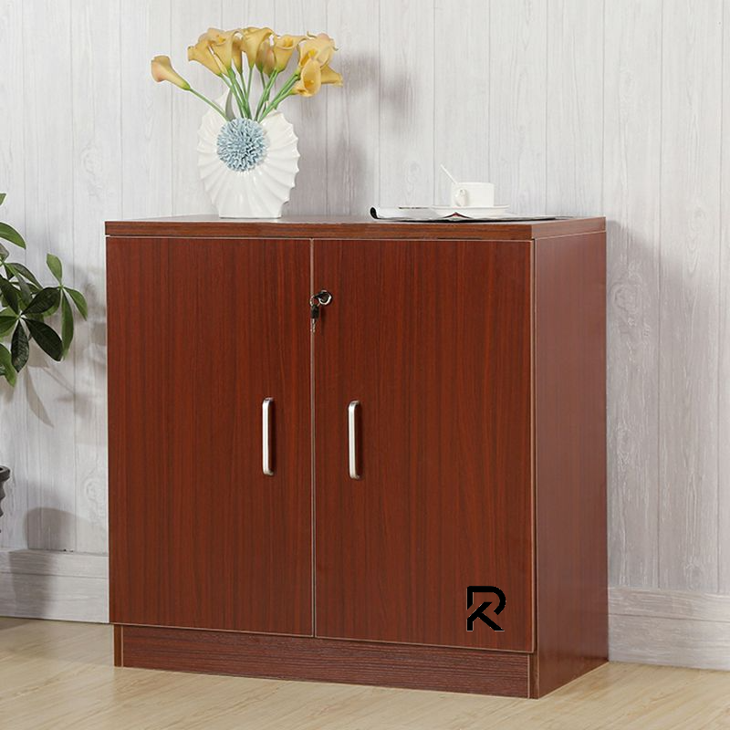 Picture of RK Modern Engineered Wood File Cabinet – Lockable Solid Wood Shelf Unit for Office & Kitchen Storage