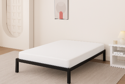 Picture of Full Metal Single Bed – Durable Steel Frame Platform Bed by Furnix.com.bd