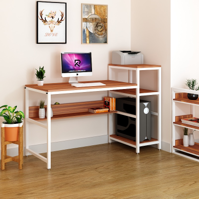 Picture of RK Study & Office Desk – Spacious Computer Table with Storage Shelves for Home & Workstation